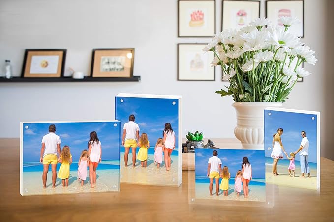 Meetu Acrylic Picture Frame 5x7 (5 Pack)