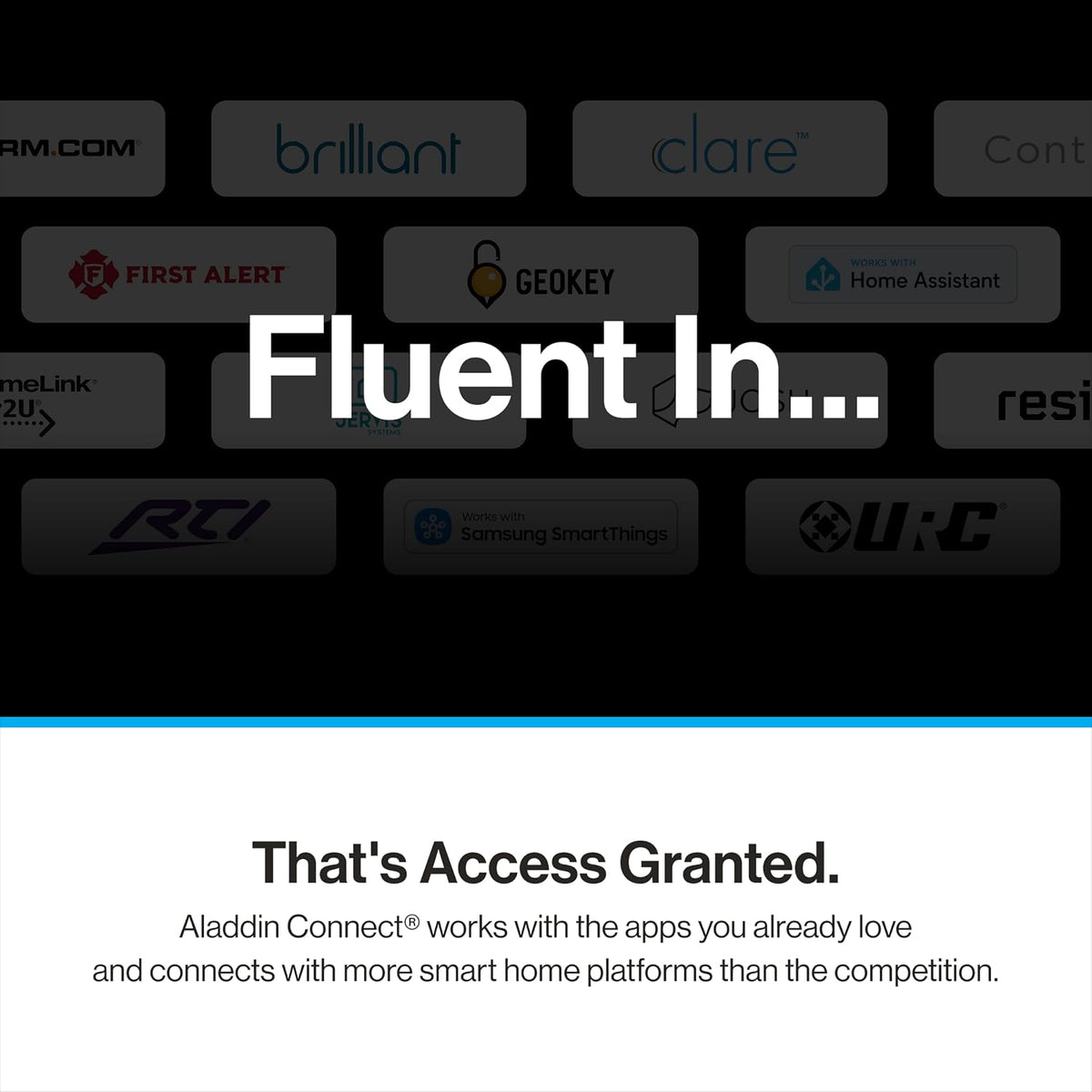Genie Aladdin Connect Smart Garage Door Controller, Single Door Kit ALKT2-R