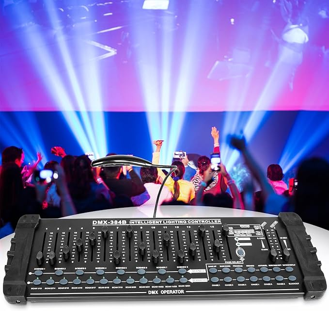DMX512 DJ Controller 384CH DMX Cotroller Use