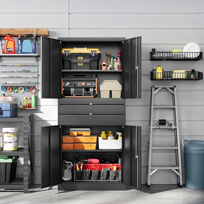 Letaya Metal Garage Storage Cabinet