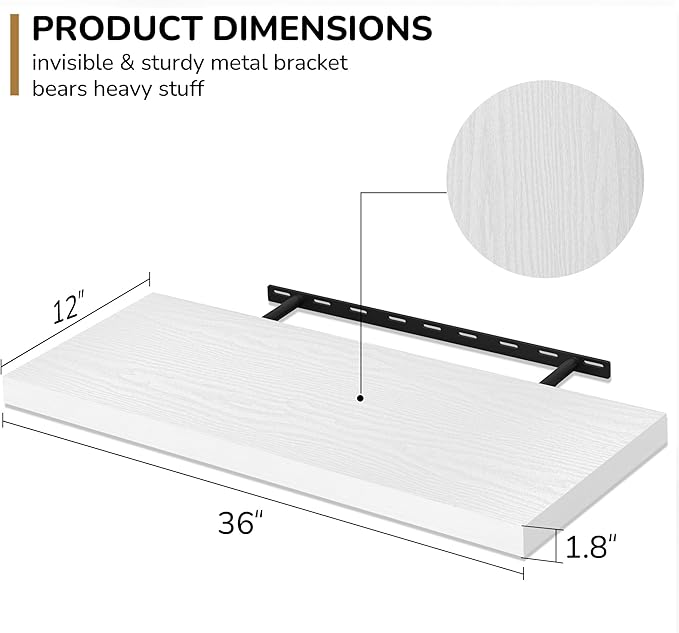 Fun Memories Floating Shelves (2 Pack)