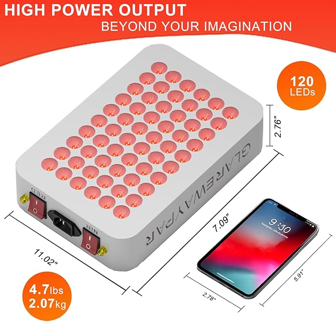 LED Red Light Therapy for Body Infrared Red Light Therapy Red Light Panel Red