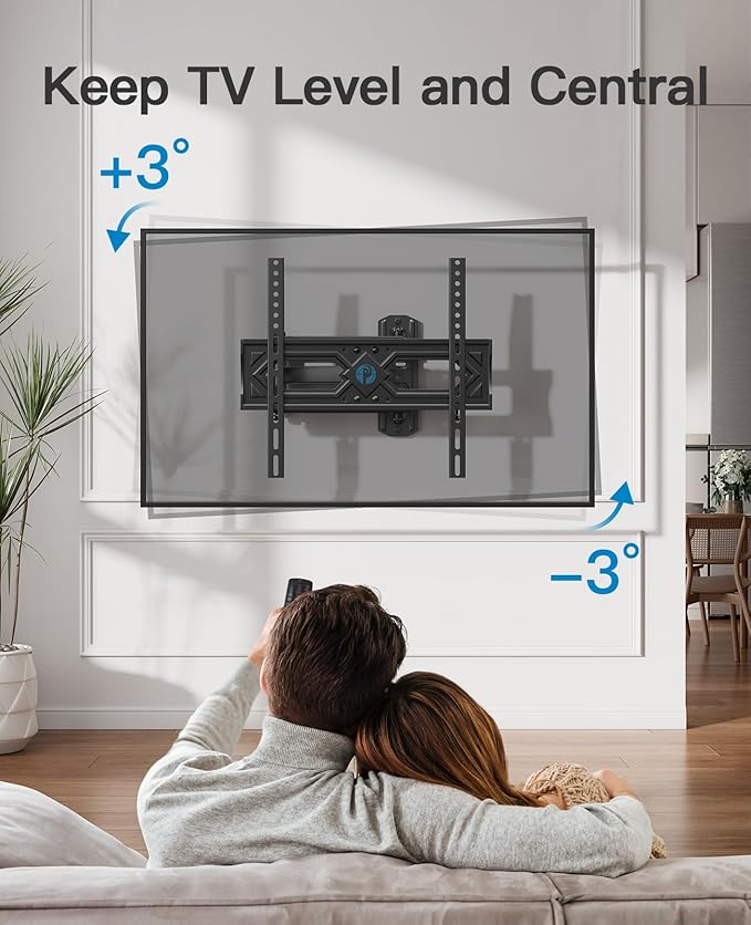 Pipishell Full Motion TV Wall Mount