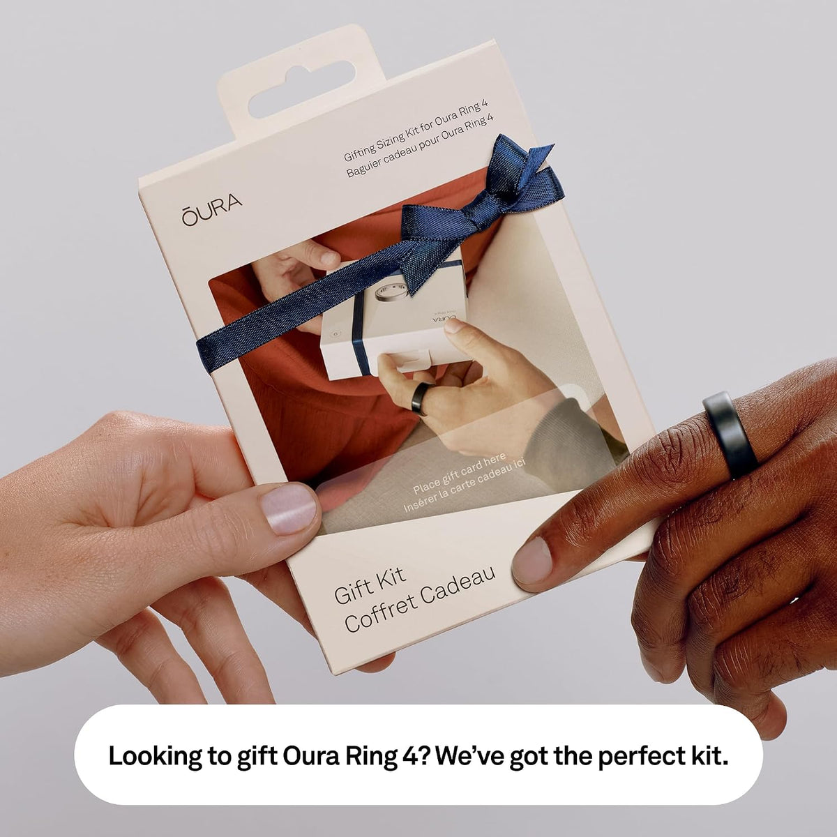OURA Ring 4 Smart Ring - Silver - Size 10