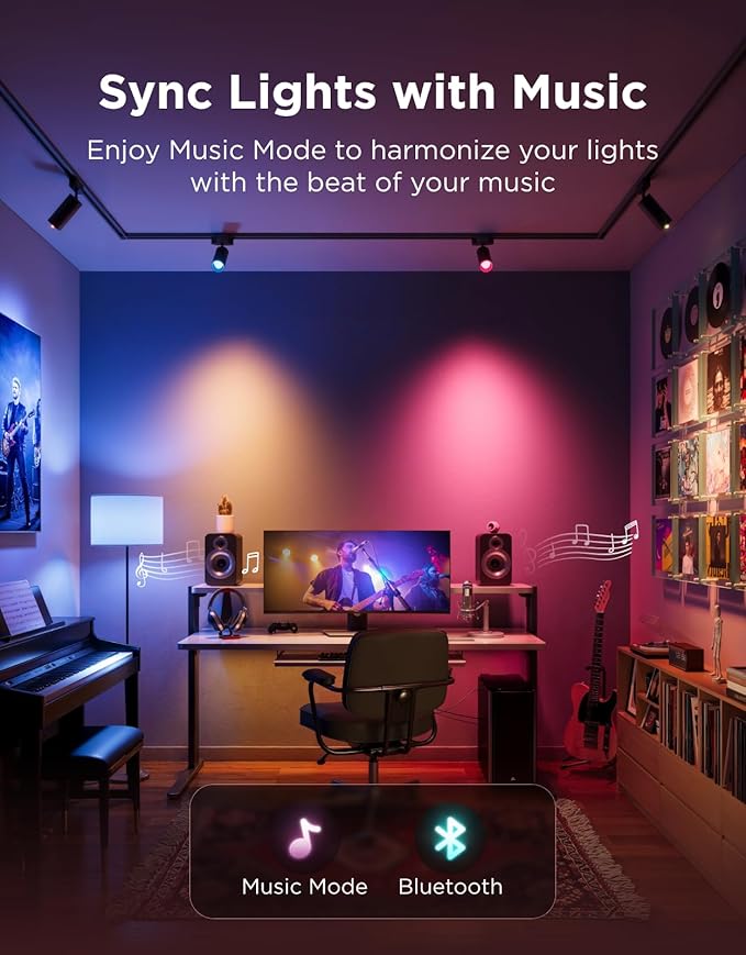 Govee E12 Led Bulb, Smart Light Bulbs Work (6 Pack)
