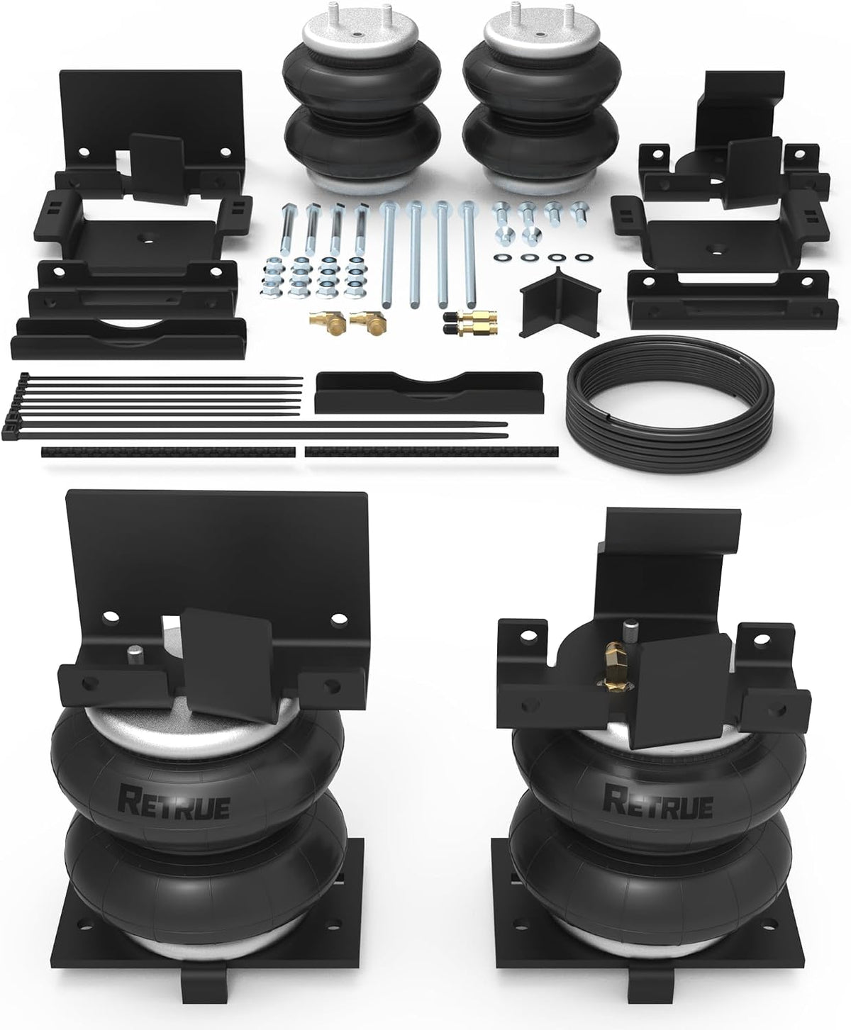 RETRUE Rear Air Bags Suspension Kit for 2014-2026 RAM 2500
