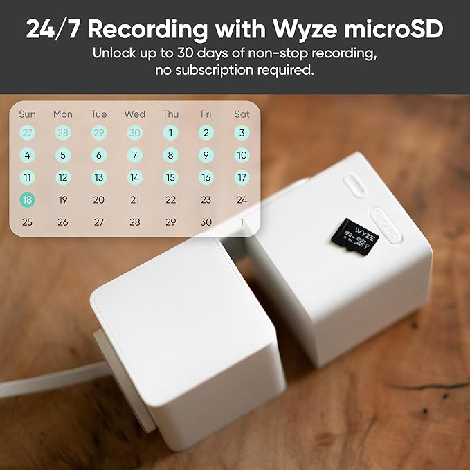 WYZE Cam Pan v3 Indoor/Outdoor IP65 1080P 360° Pan/Tilt/Zoom WiFi Smart Home