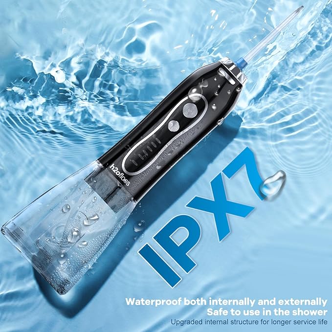 H2ofloss Water Dental Flosser Teeth Pick -Portable Oral Irrigator