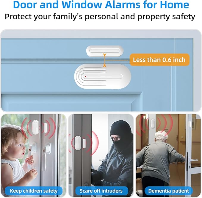 Daytech Wireless Door Sensor Chime - 800ft Range