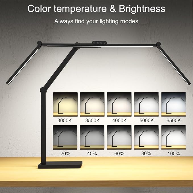 36W 3000LM Ultra Bright Architect Desk Lamp