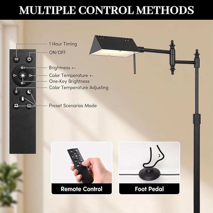 Bairth Dimmable Pharmacy Floor Lamp