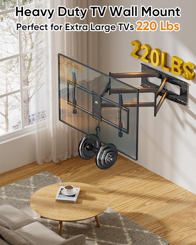 Heavy Duty Long Arm TV Wall Mount