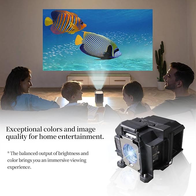 SORNEICDR EL-PLP67 Replacement Projector Lamp Bulb Compatible