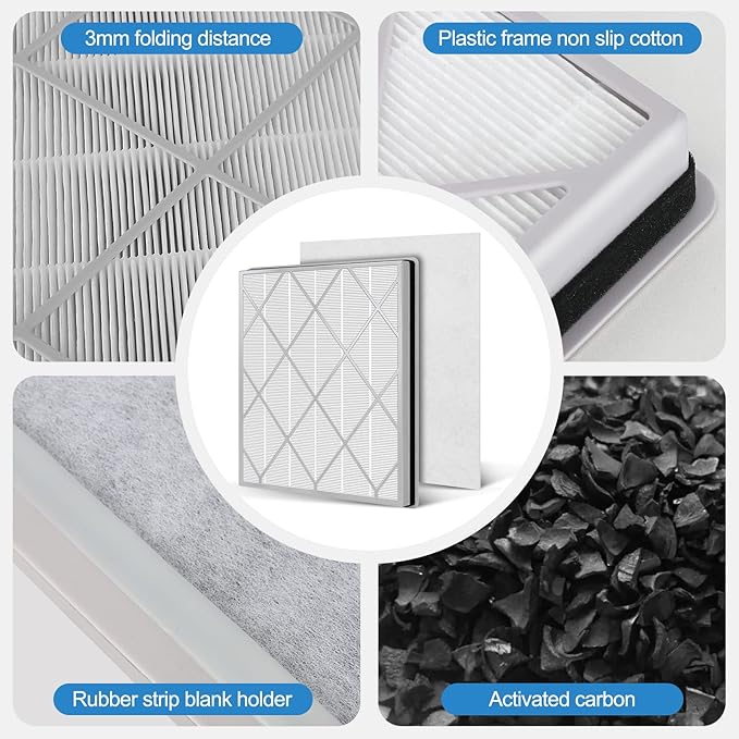 （2 Packs）HE401 Filter Replacement
