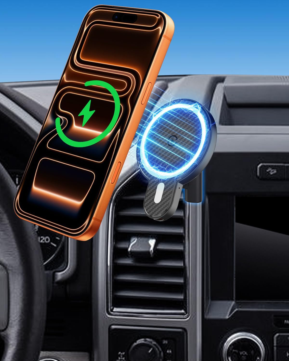 Car Phone Mount for Ford F-150 F150 2015-2020 Accessories Custom Vent
