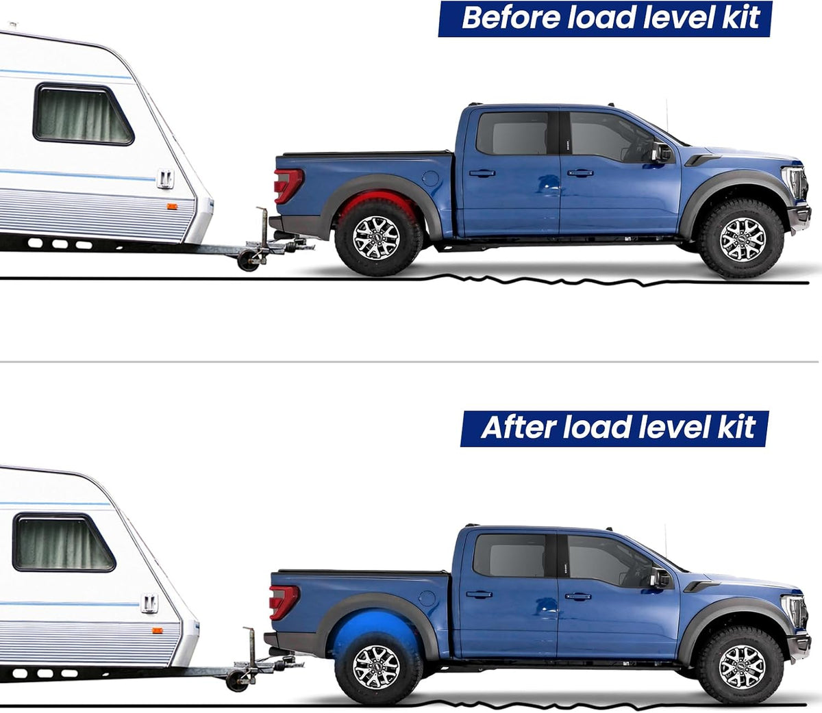 Rear Air Spring Bag Suspension Kits for Ram 1500/ Classic