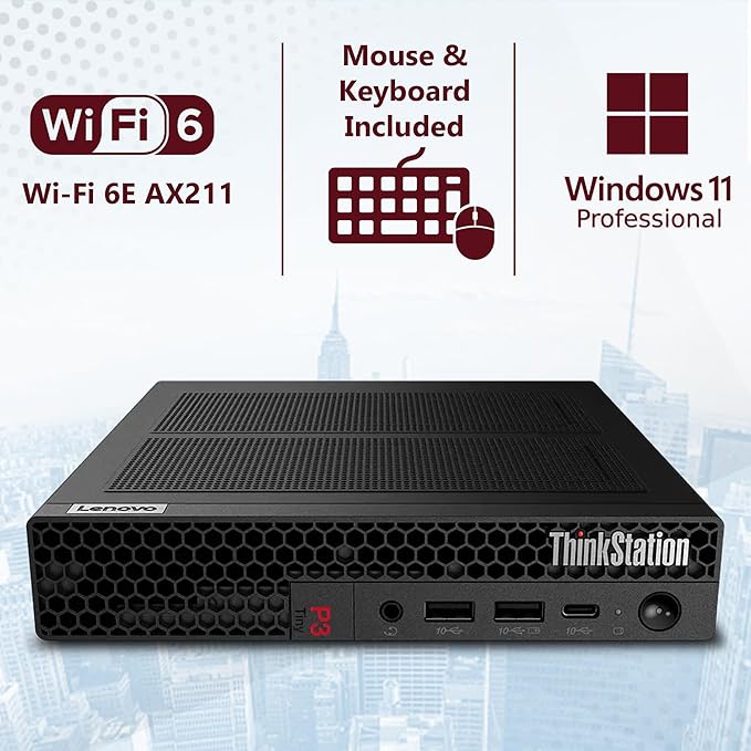 Lenovo ThinkStation P3 Tiny Workstation Intel i7-14700, 32GB DDR5, 1TB NVMe
