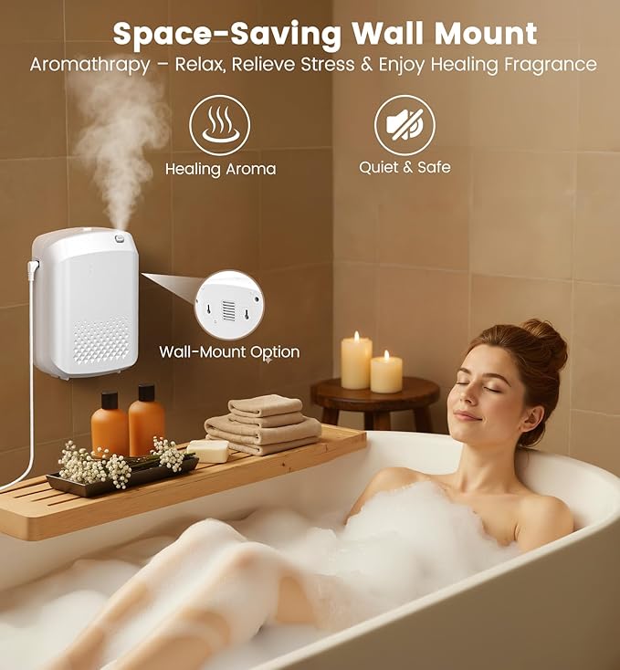 Waterless Essential Oil Diffuser 3000 Sq.Ft Coverage