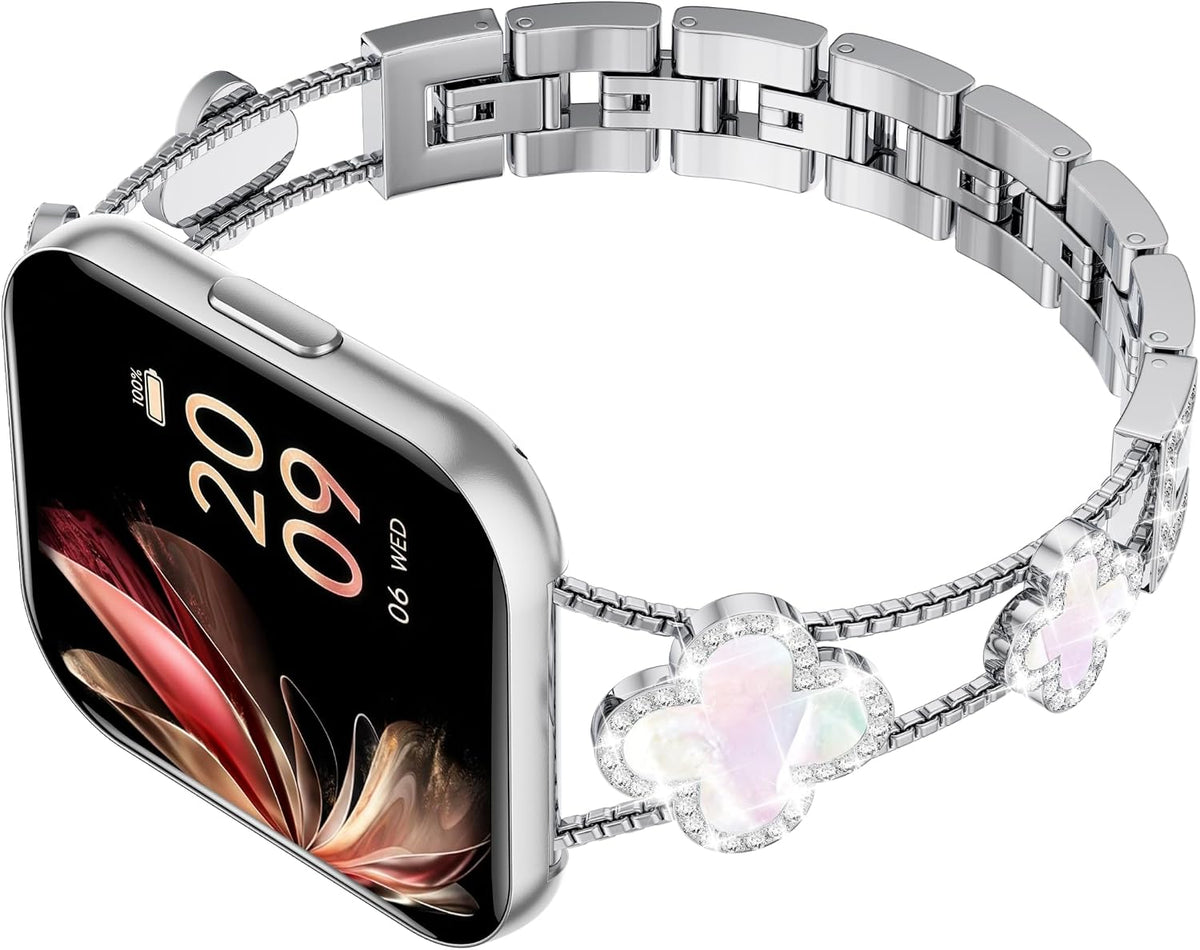 Ultra-thin Aluminum Smart Watches for Women Waterproof 1.85″ AMOLED Screen