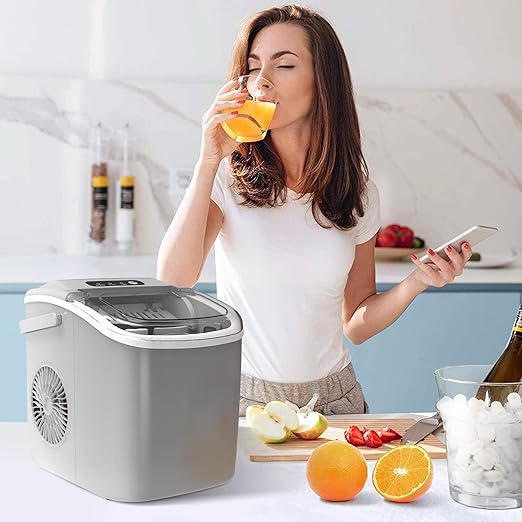 Portable Countertop Ice Maker Machine
