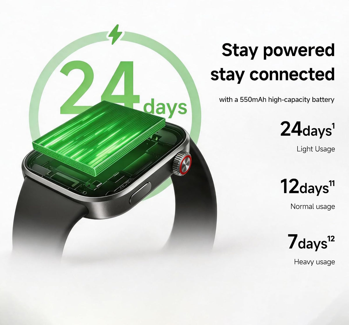XIAOMI REDMI Watch 6 Smart Watch GPS 5ATM 24-Day Battery 2.07" AMOLED