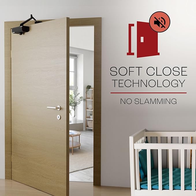PrimeWare DC-300 Automatic Adjustable Door Closers