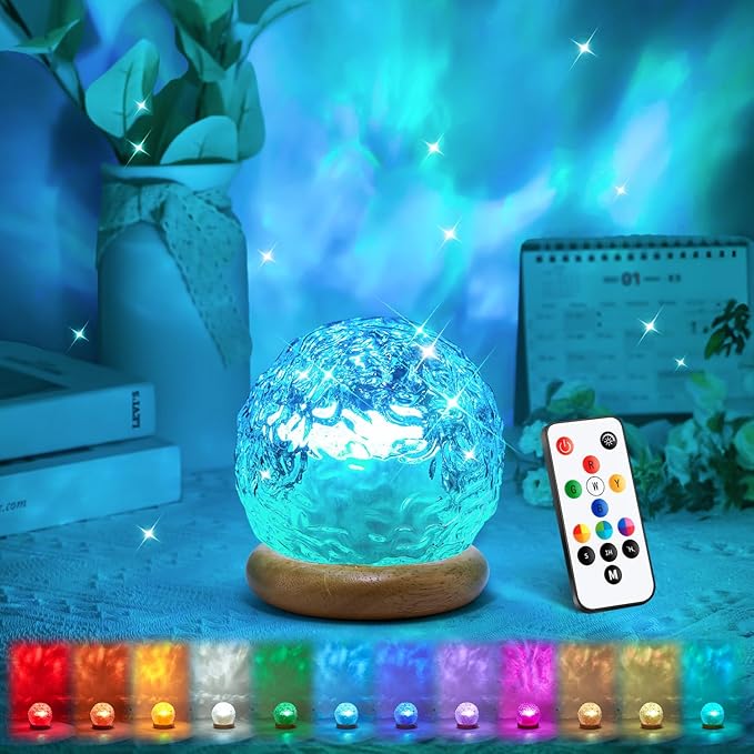 Trendy Valentine's Day Gifts for Teen, 18 Colors Northern Lights Projecto...