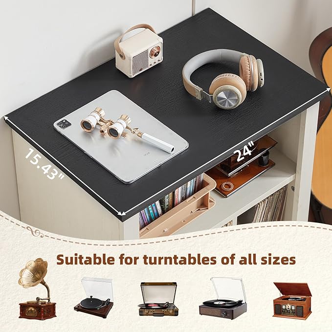 Joaxswe Record Player Stand