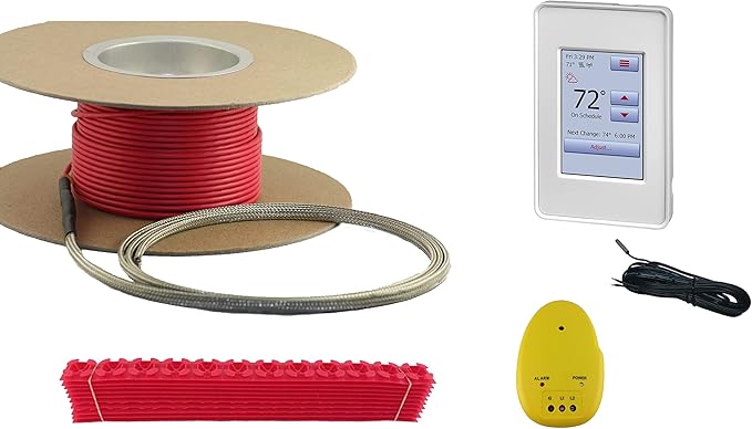 55 Sqft Warming Systems 120 V Electric Tile Radiant Floor Heating Cable