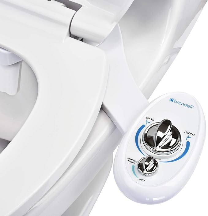 Brondell Bidet Left Hand Bidet Attachment SouthSpa Dual Nozzle