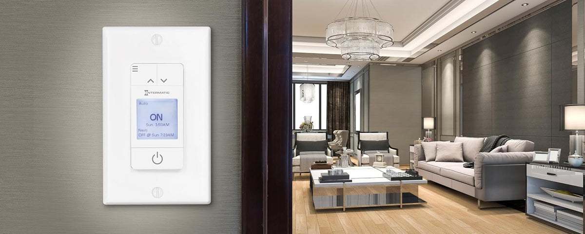 Intermatic ST700W Ascend 7-Day in-Wall Programmable Timer