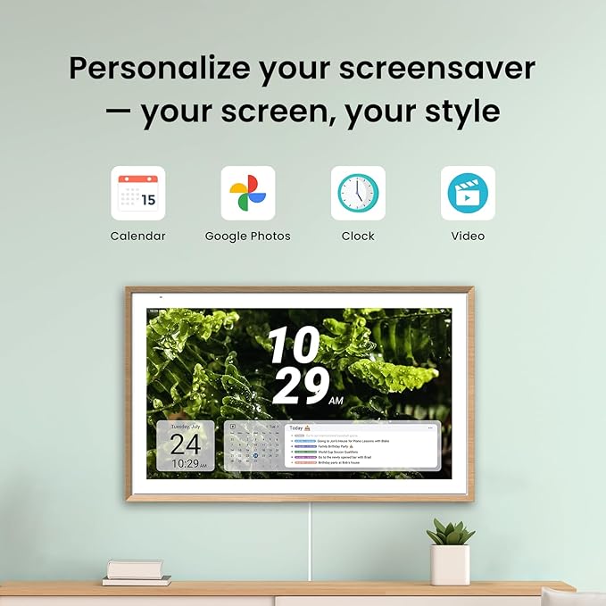 ApoloSign 21.5" Digital Calendar: Dual Mode Calendars