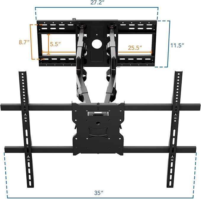Mount-It! The Beast Full Motion TV Wall Mount