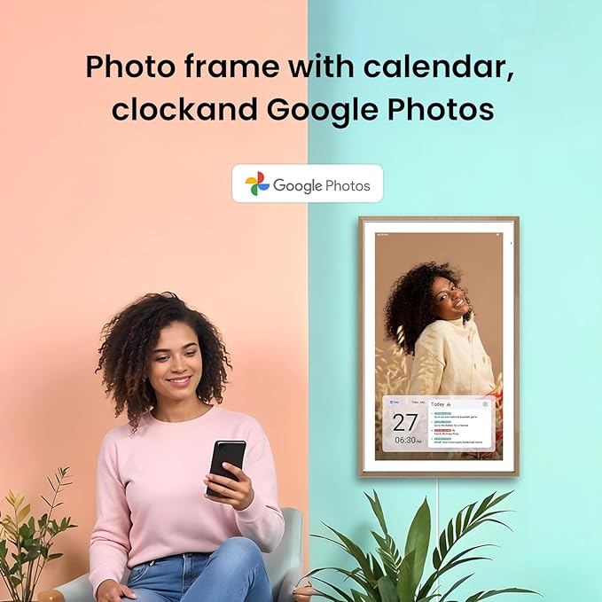 ApoloSign 21.5" Digital Calendar: Dual Mode Calendars