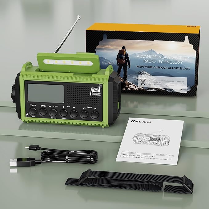 Emergency Radio, 5000 NOAA Weather Radio