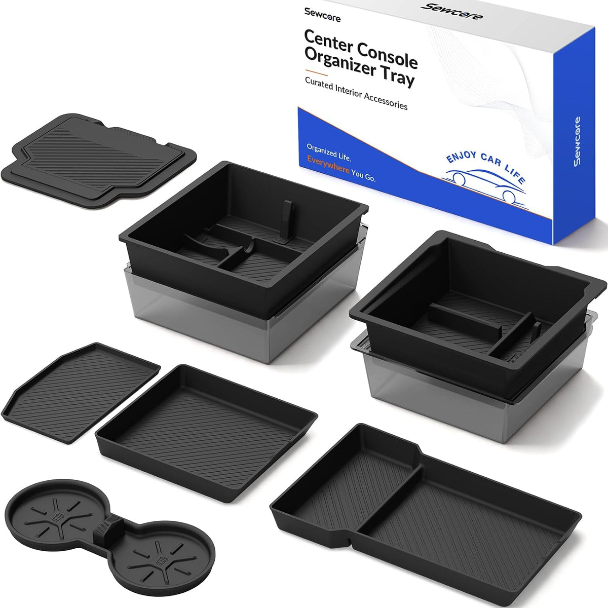 Tesla Model 3 9PCS Accessories Console Organizer 2024-2026 Highland