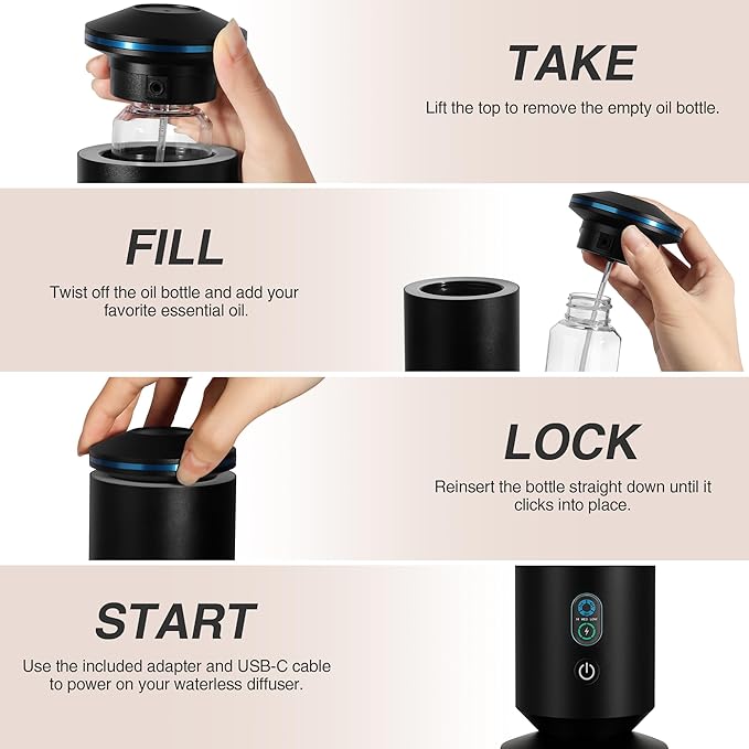Waterless Scent Diffuser Starter Kit