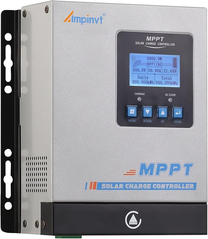 40A Solar Panel Charge Controller MPPT, Solar Battery Regulator 12v 24v 36v 48v