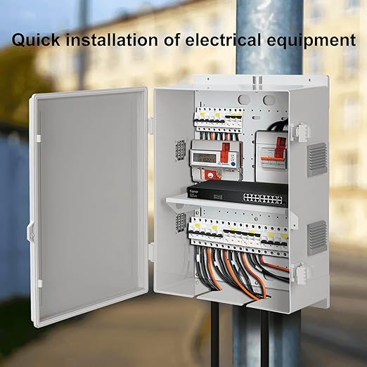Namunanee Outdoor Electrical Junction Box, ABS Water Resistant Enclosure