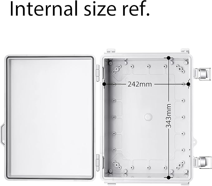 Gratury Junction Box, IP67 Waterproof Plastic Enclosure