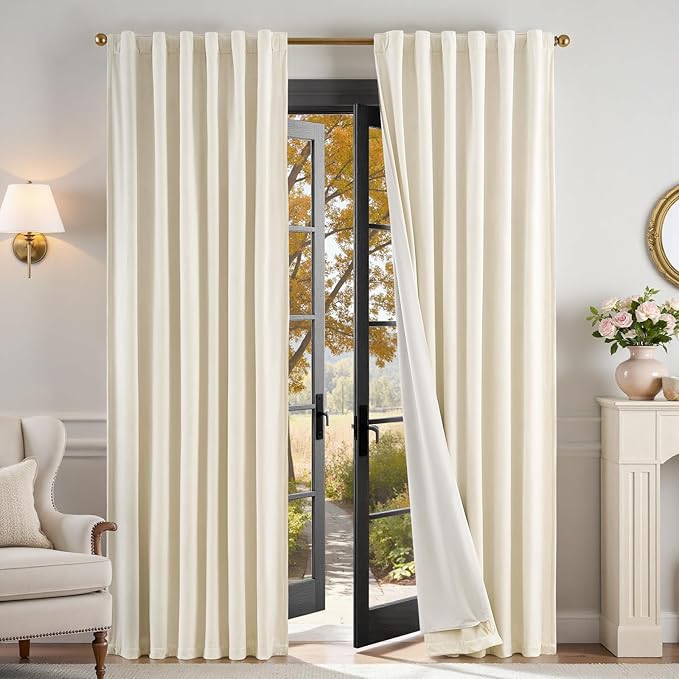 Lazzzy Blackout Velvet Curtains