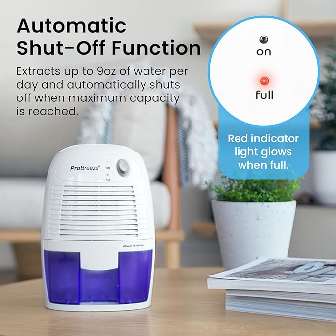 Pro Breeze Electric Mini Dehumidifier
