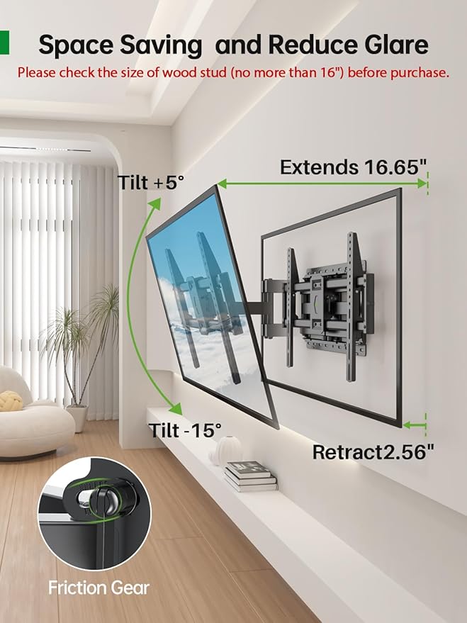 USX Mount Full Motion TV Wall Mount