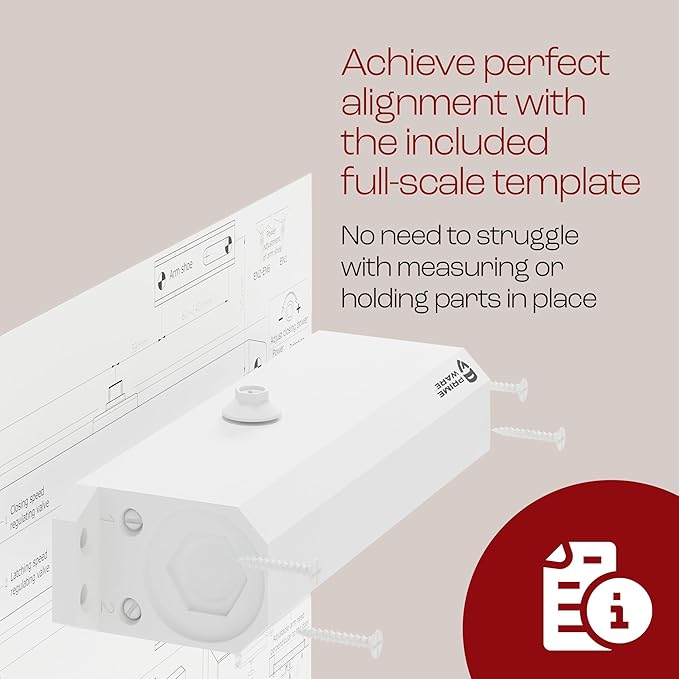 PrimeWare DC-600 Automatic Adjustable Door Closers