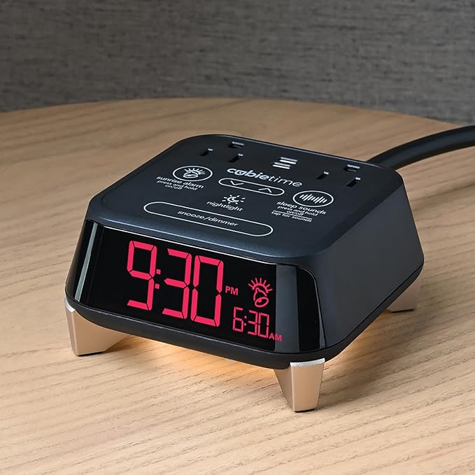Brandstand CubieTime Zen | Alarm Clock Charger