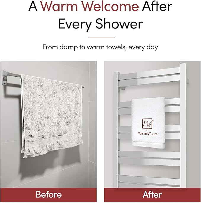 WarmlyYours Heated Towel Warmer