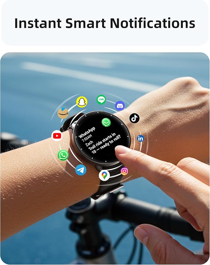 Parsonver Smart Watch for Swimming, 5ATM Waterproof Watch for Pool & Open...