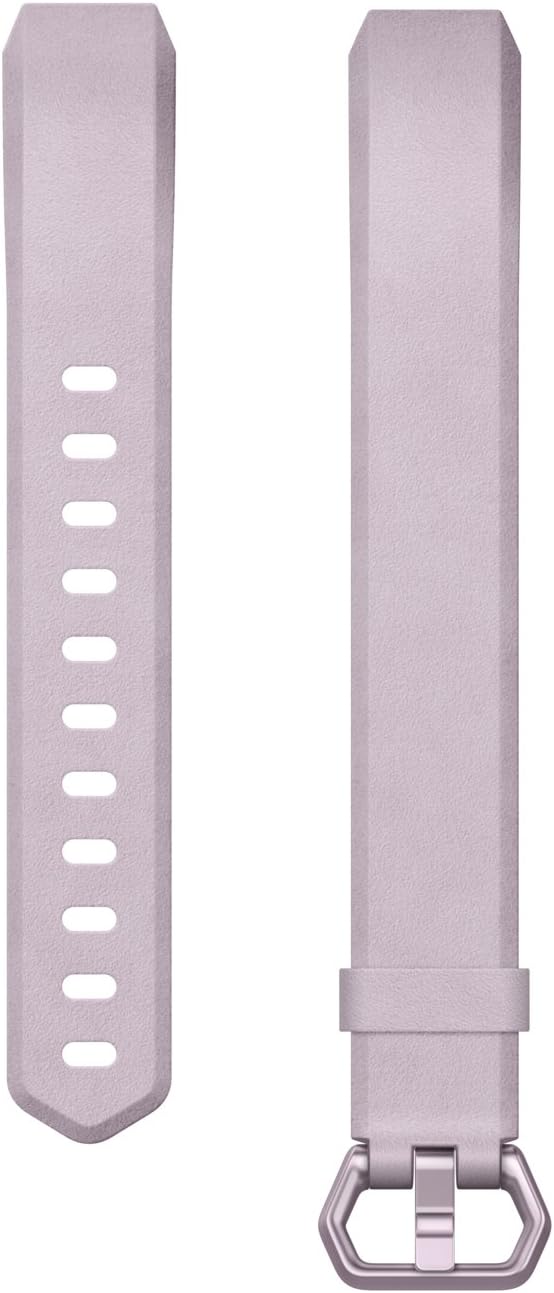 Fitbit Alta HR and Alta Leather Accessory Band, Lavender, Small