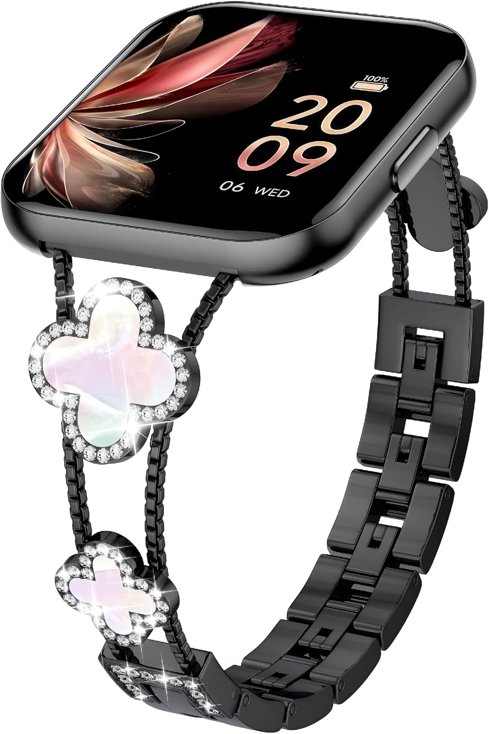 Ultra-thin Aluminum Smart Watches for Women Waterproof 1.85″ AMOLED Screen