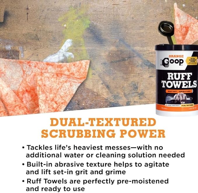 GOOP Heavy Duty Ruff Towels (6 Pack)